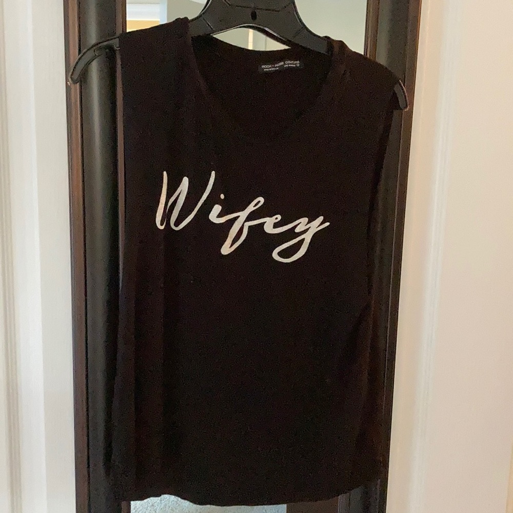 Wifey muscle tank